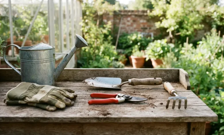 Herramientas básicas de jardinería para principiantes