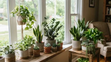 Colección de plantas de interior fáciles de cuidar